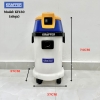 may-hut-bui-kraffer-kf130-thung-nhua - ảnh nhỏ 2