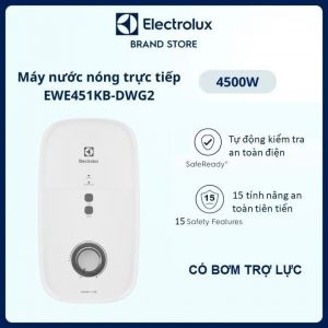 MÁY NƯỚC NÓNG TRỰC TIẾP ELECTROLUX EWE451KB-DWG2